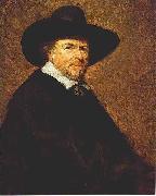 Gerard ter Borch the Younger Bildnis des Malers van Goyen oil
